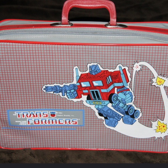 Vintage 1980 Transformers luggage - Picture 1 of 3